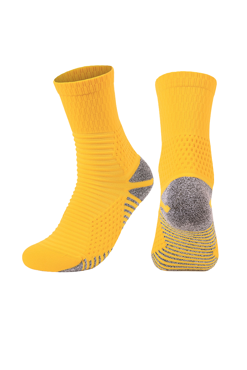 Gradient Ombre Quick-Dry Non-Slip Basketball Crew Socks