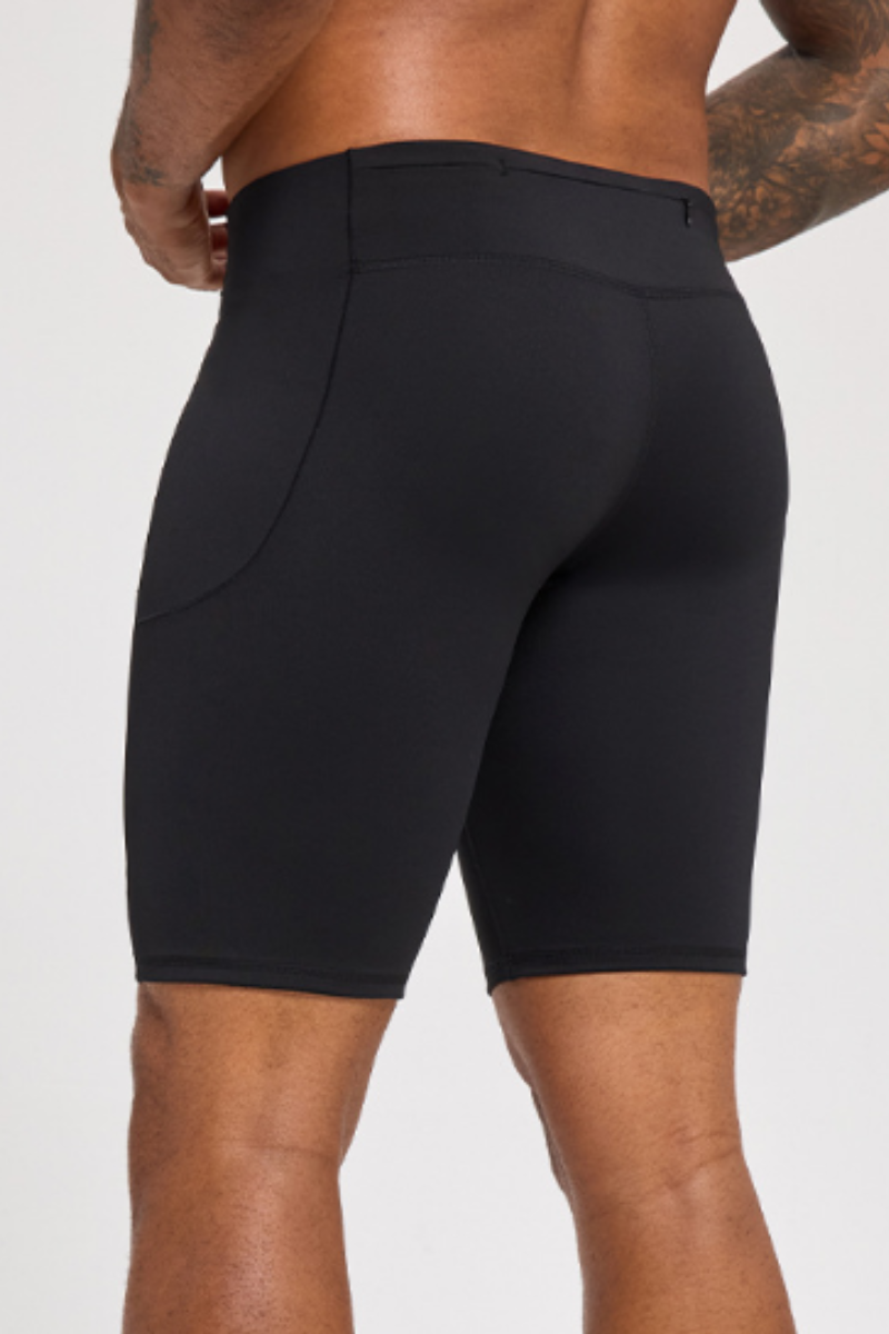 Men's Sports Sculpting Solid Side Pocket 5-inch Shorts