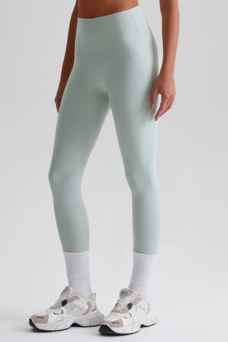 Women High Waisted Butt Lifting Seamless Naked Sensation Yoga Leggings