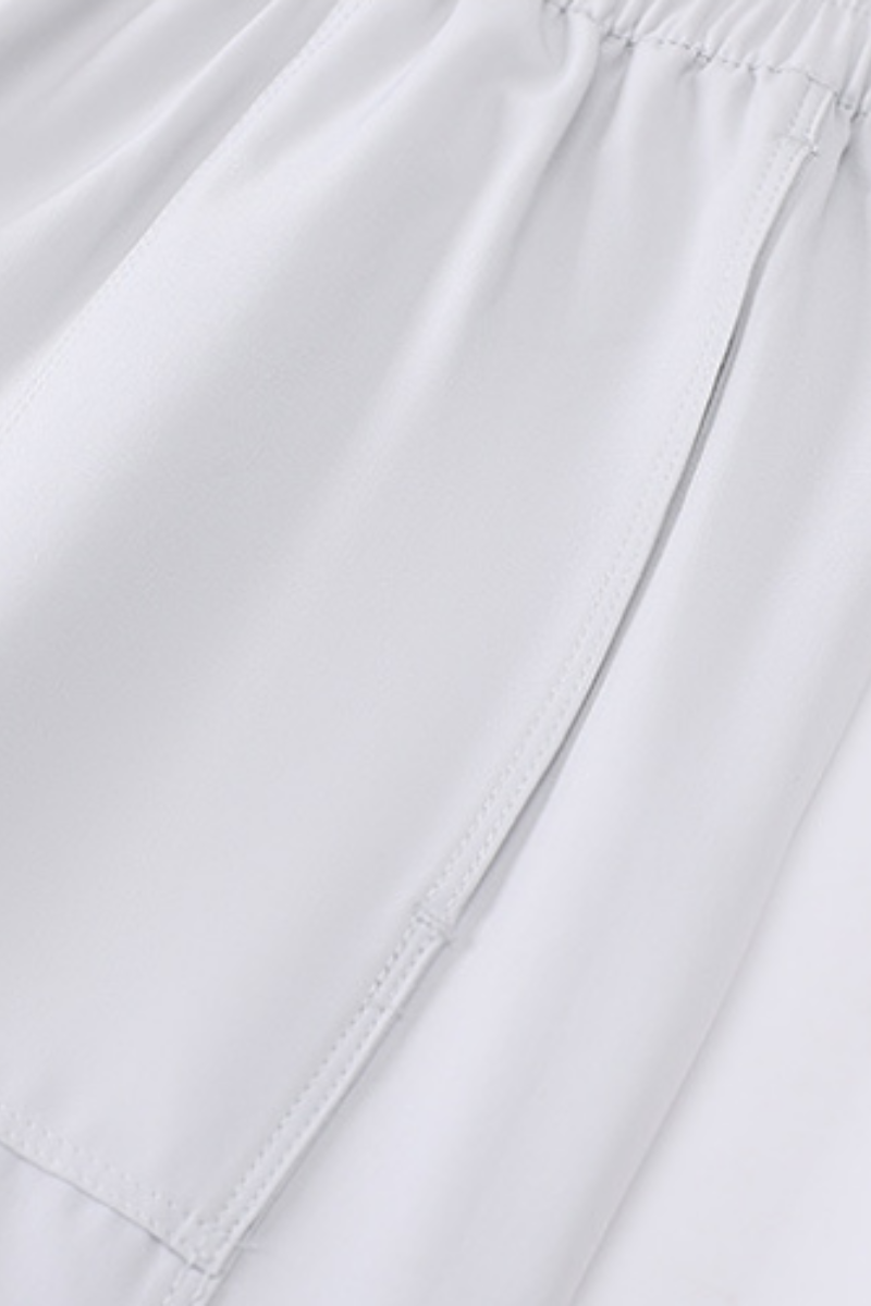 Women's Elastic Waist with Drawstring Wide Leg Sports Pants
