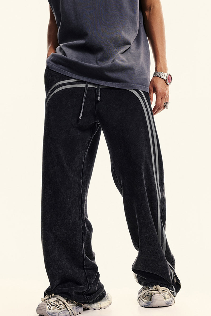 Vintage Washed Tie-Dye Sweatpants