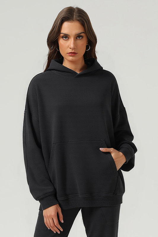 Unisex Vintage Washed Heavyweight Cotton Hoodie