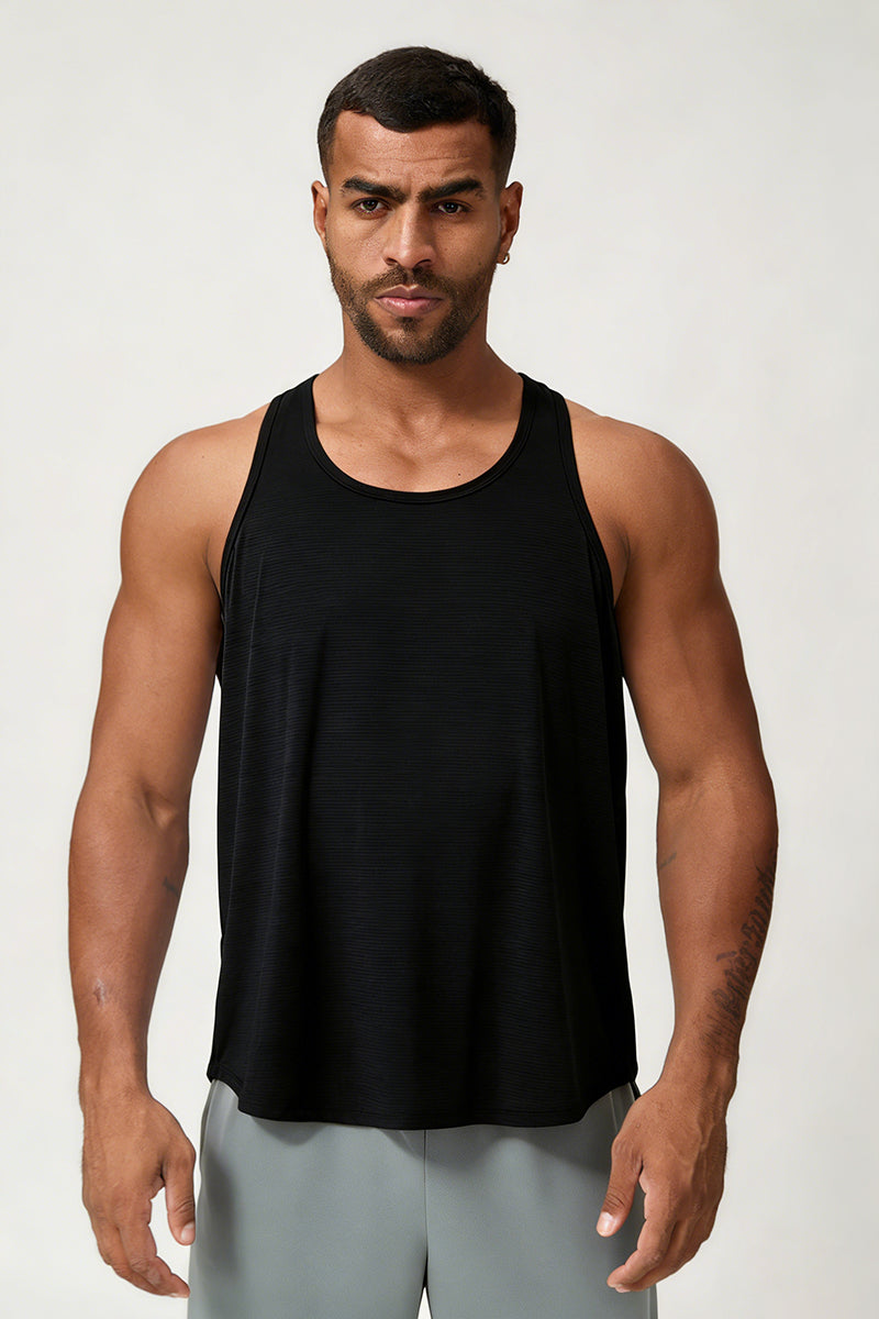 Men's Summer Skin-Friendly Breathable Racerback Tank Top
