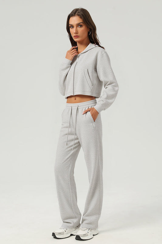Women Athletic Clean Fit Hoodie And Pants