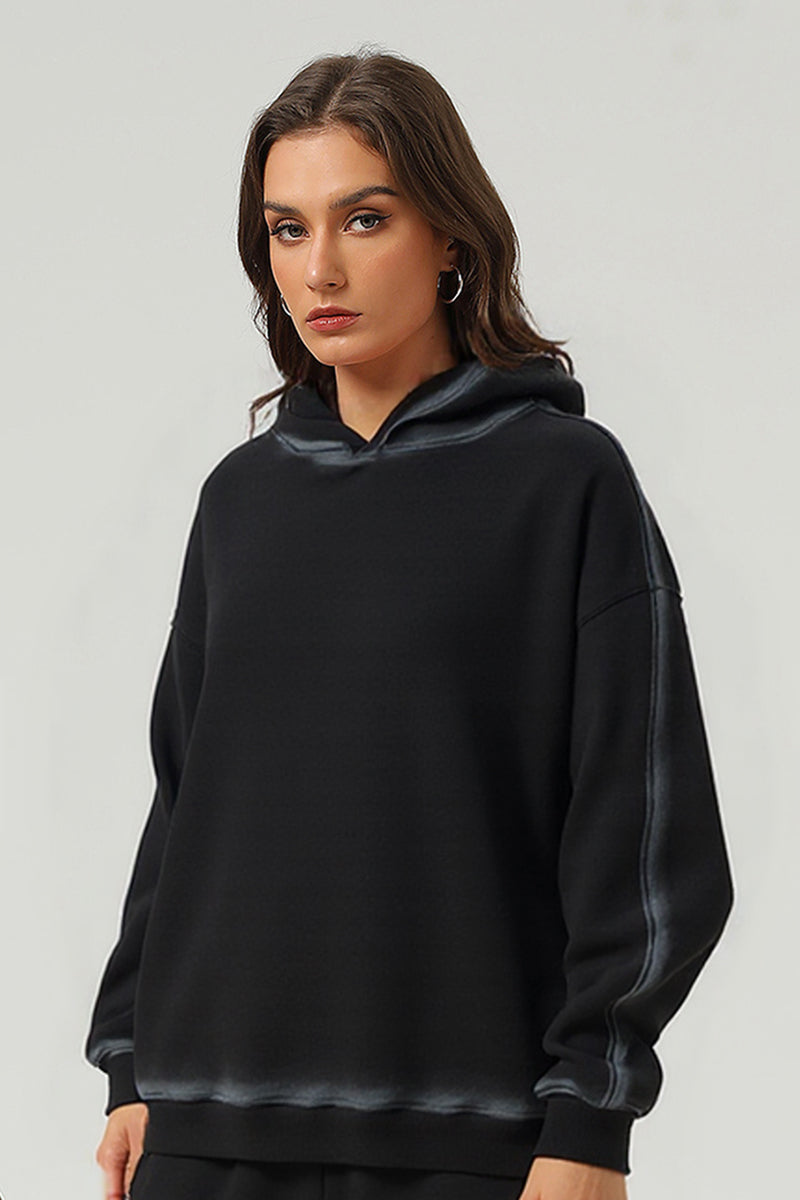 Unisex Vintage Fleece Washed Hoodie And Pants