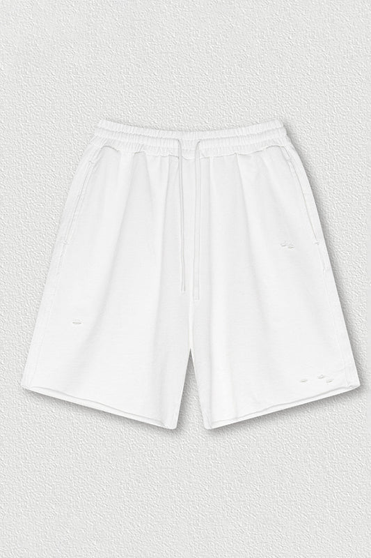 Post-Apocalyptic Washed Shorts - Unisex Loose Fit