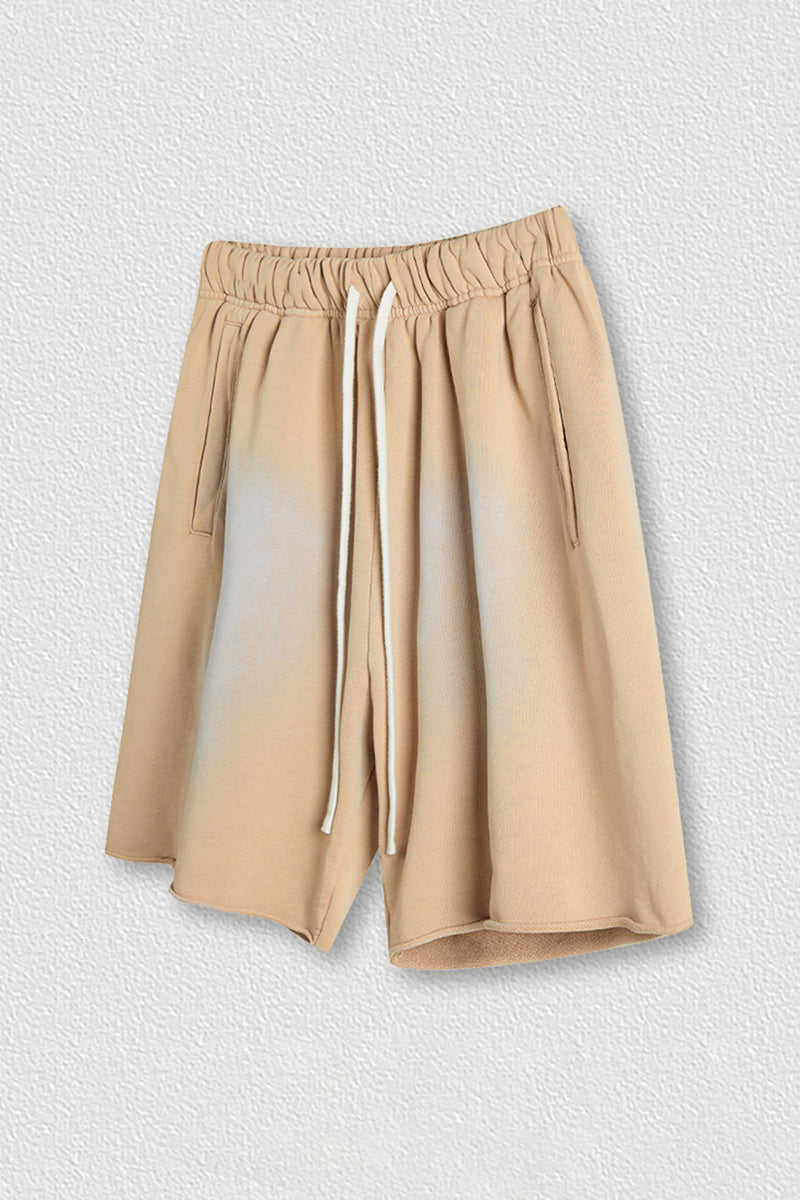 Unisex Heavy Washed Gradient Shorts - Vintage Monkey Wash Cargo Shorts