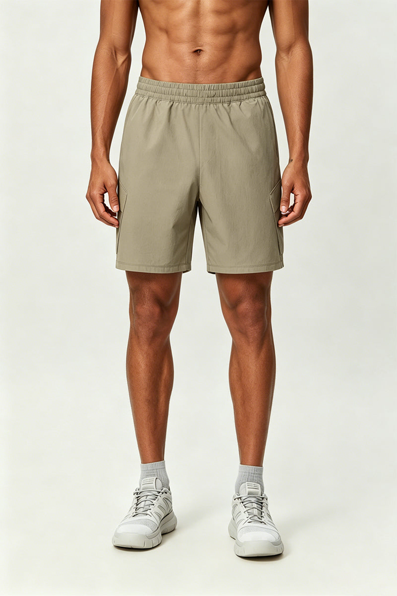 Men's Summer Outdoor Cargo Pocket Cooling Sports Shorts