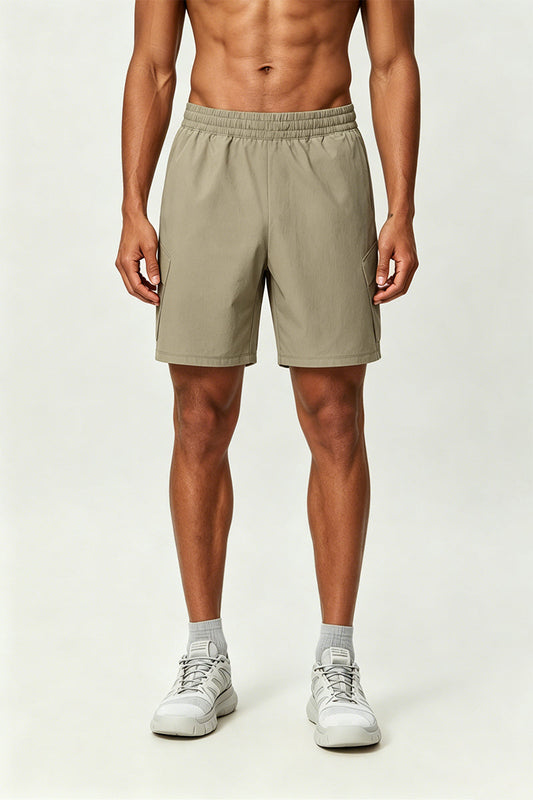 Men's Summer Outdoor Cargo Pocket Cooling Sports Shorts