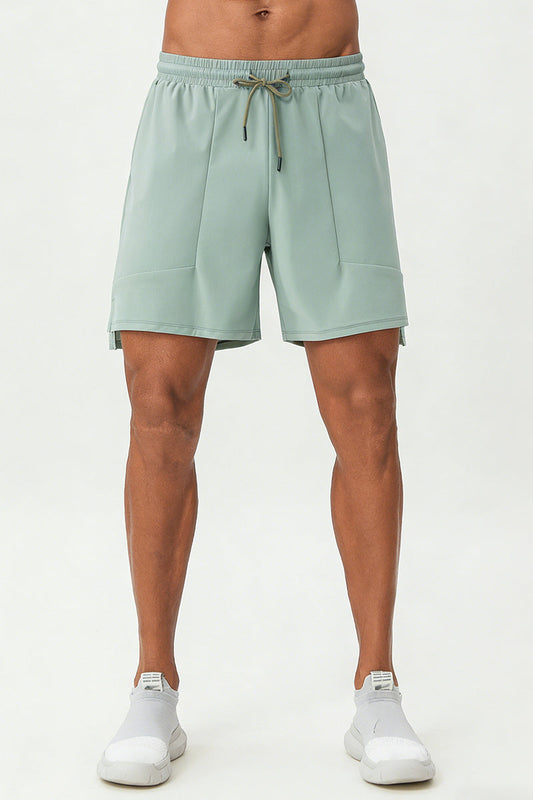 Men's Summer Quick-Drying Laced Casual Sport Shorts