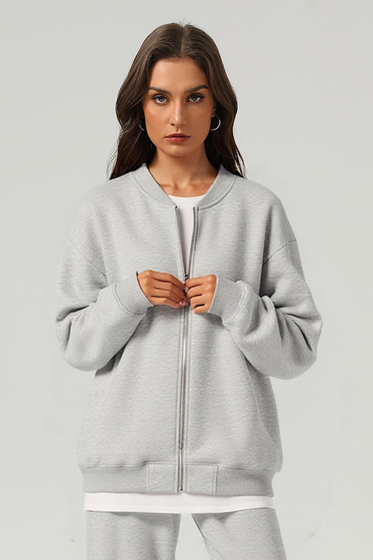 Unisex Cleanfit Fleece Zip-Up Jacket And Pants