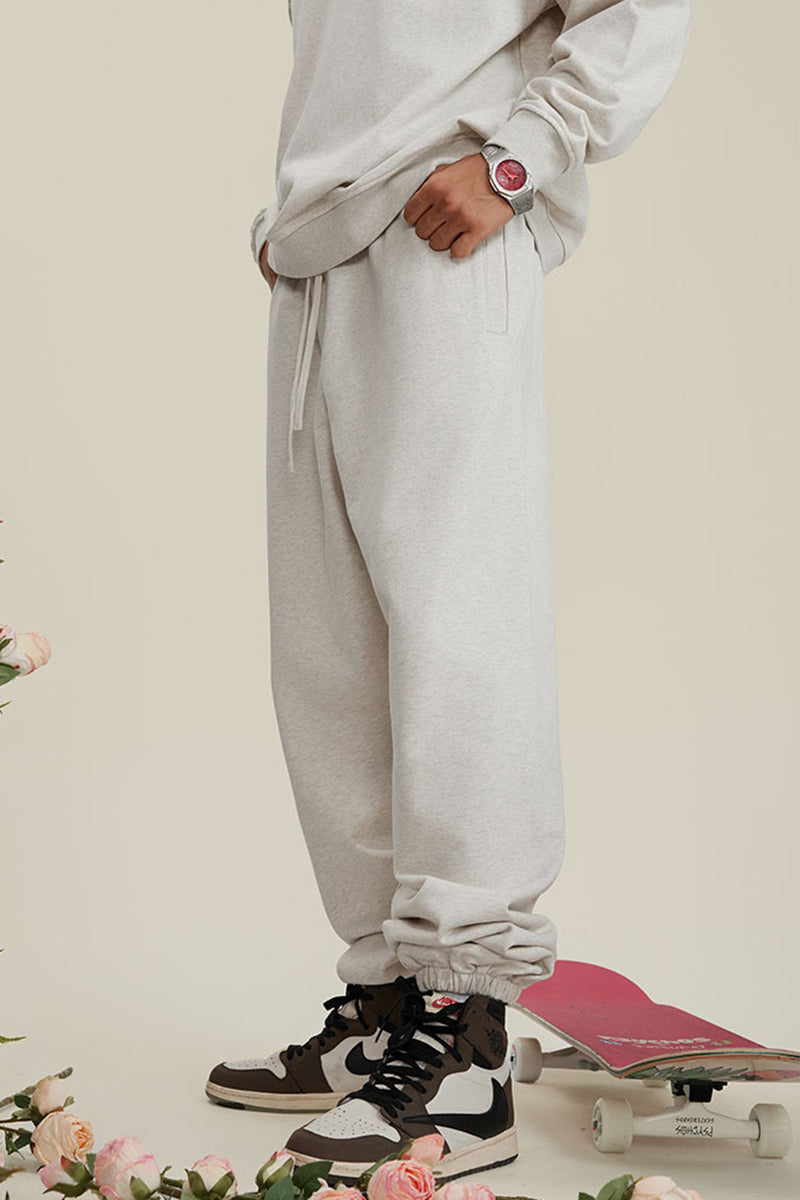 Teen Solid Color Heavyweight French Terry Joggers