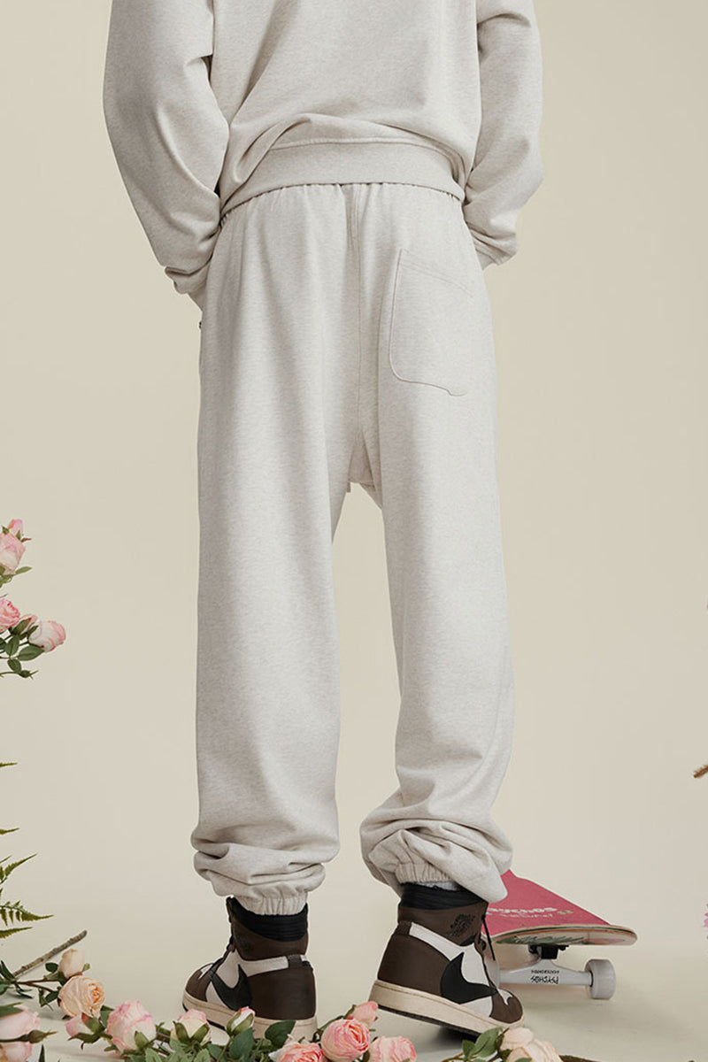 Teen Solid Color Heavyweight French Terry Joggers