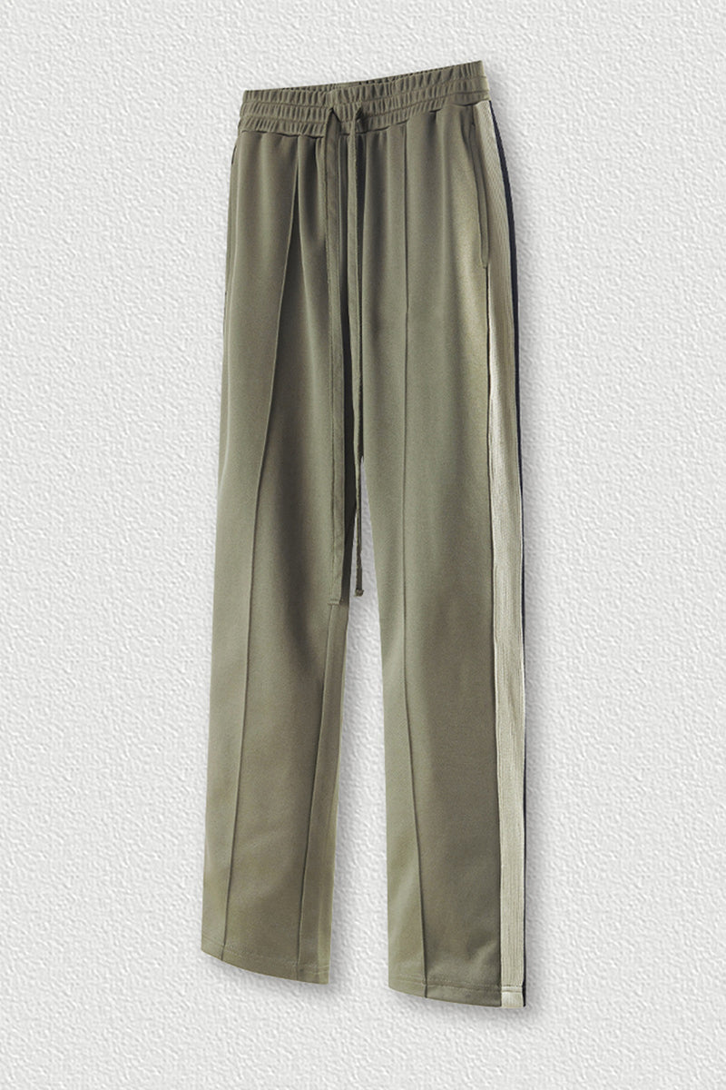 Sports Pants with Side Stripes - Elastic Joggers for Training & Casual