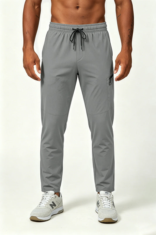 Men's Summer Drawstring Waterproof Outdoor Sports Pants