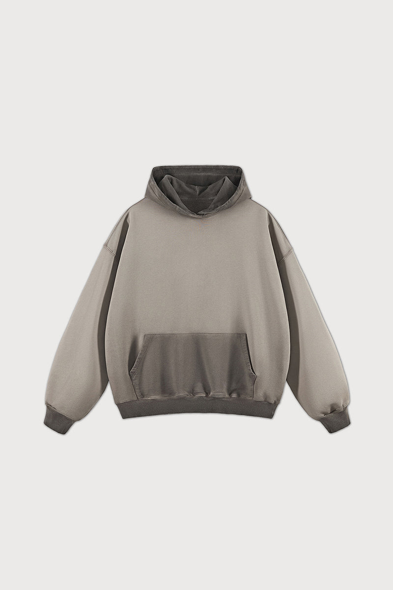 Unisex Grunge Wash Loose Fit Hoodie