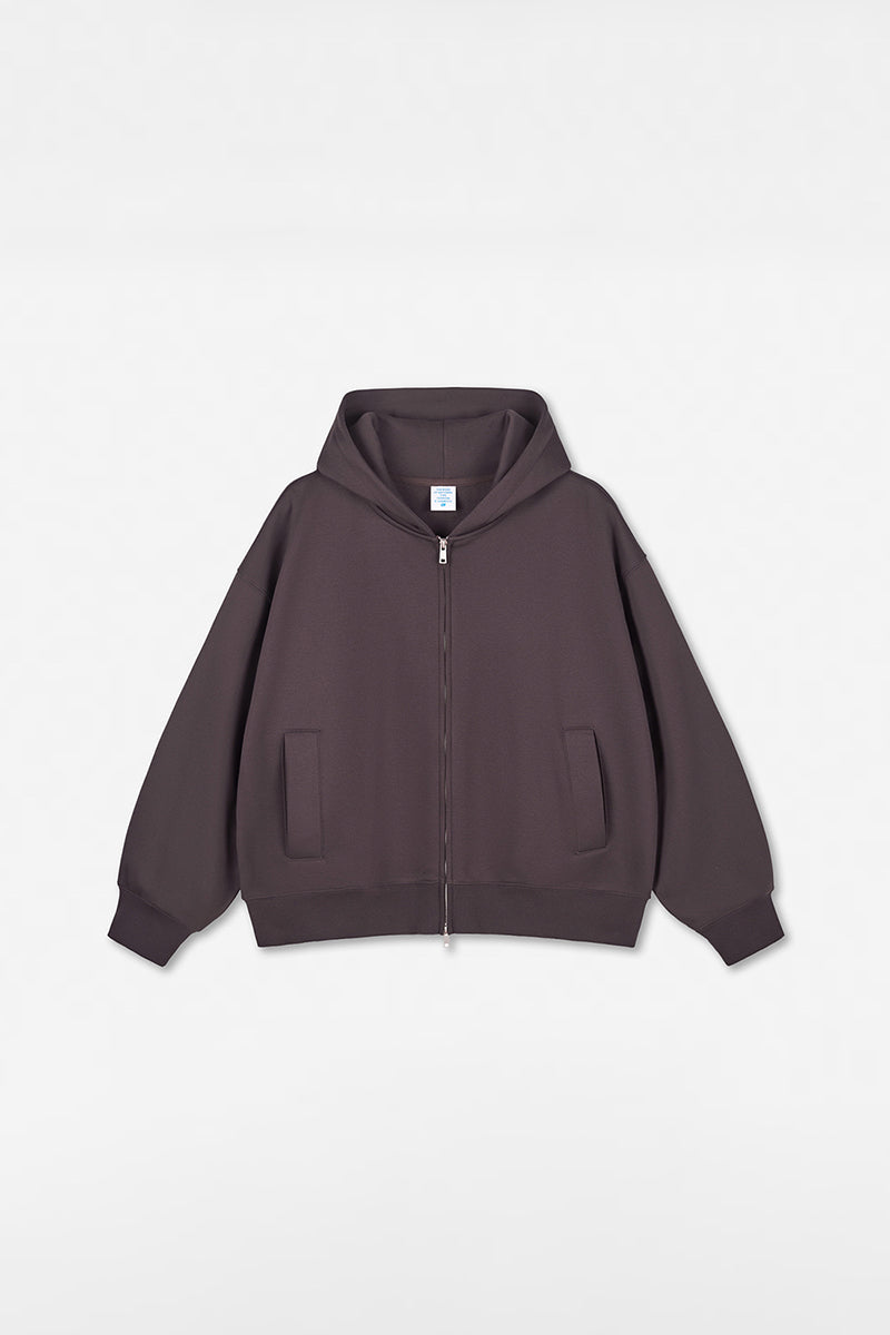 Unisex Warm Double-Zip Hooded Active Jacket