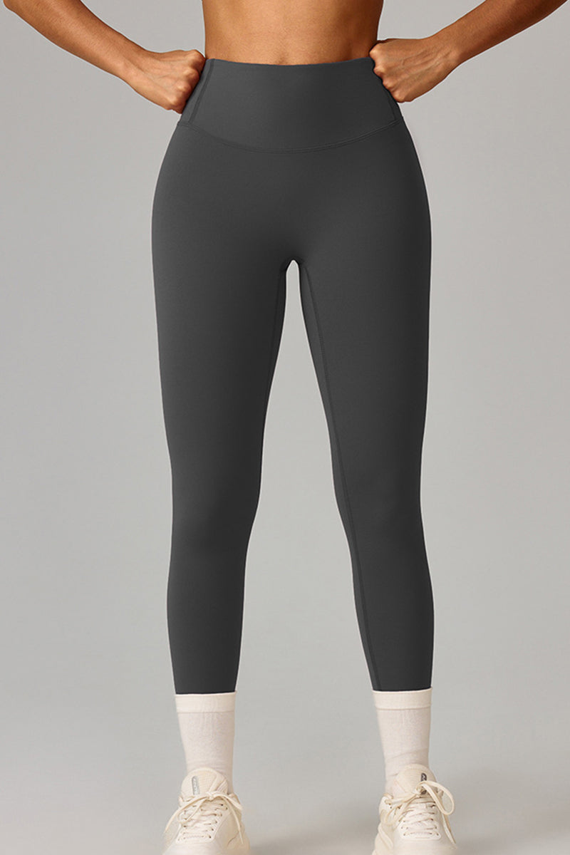 Women High-Waist Quick-Dry Pleated Buttocks Lift Leggings