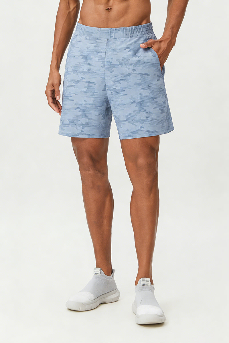 Men's Summer Cooling Camouflage Mesh Casual Sports Shorts