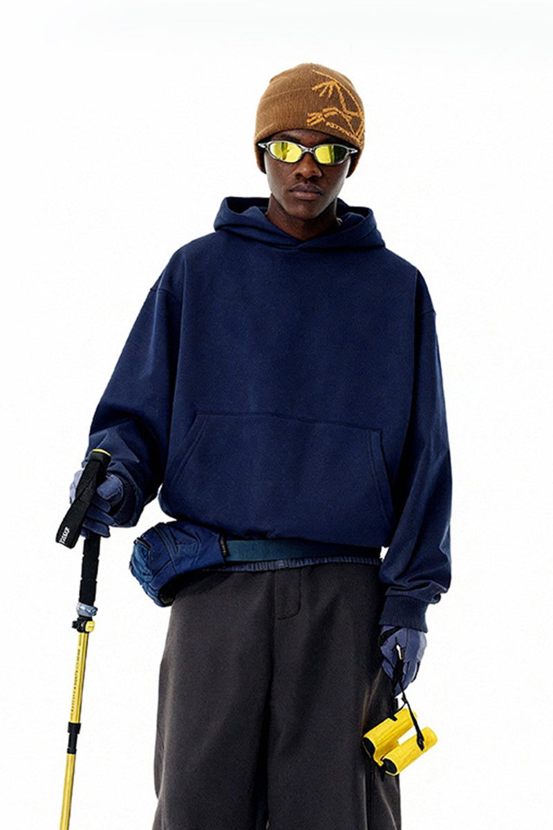 Men 4-Way Stretch Fleece Hoodie