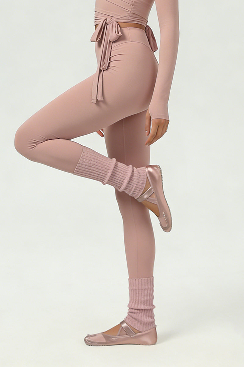 Women's Athletic Ballet V-line Yoga Leggings