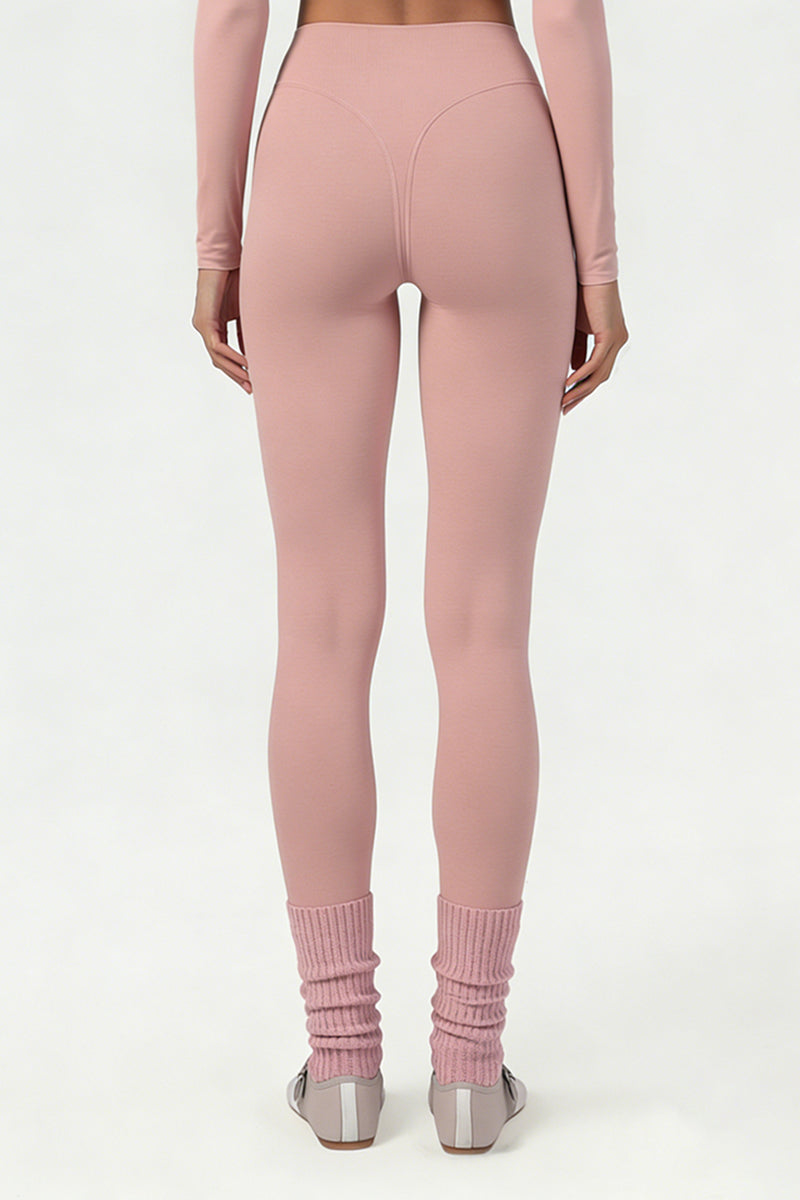 Women's Athletic Ballet V-line Yoga Leggings