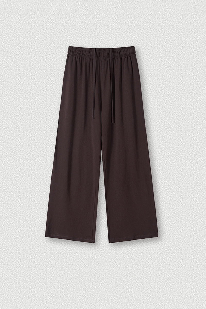 Men's Streetwear High-Stretch Straight-Leg Pants