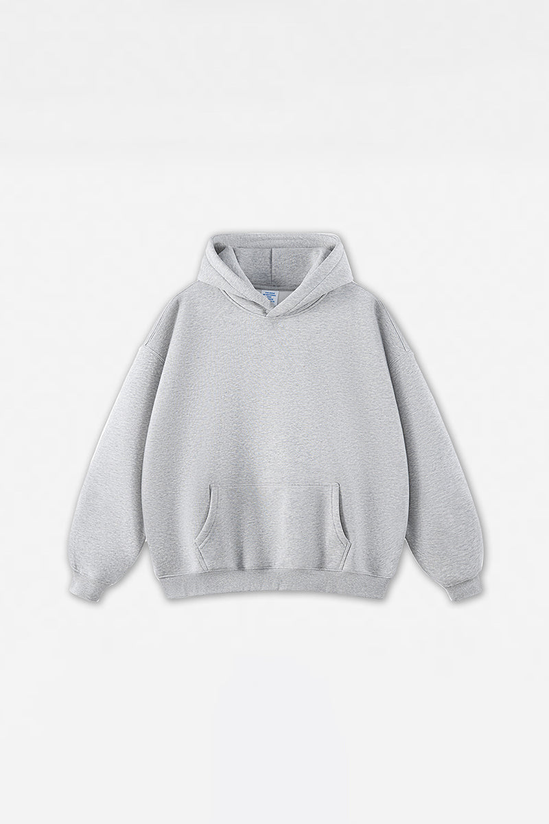 Unisex Solid Color Loose Hoodie
