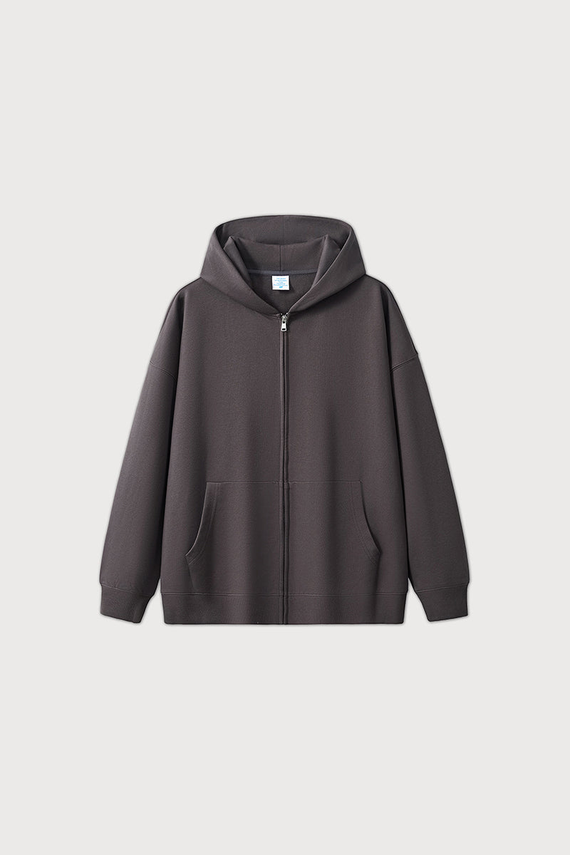 Unisex Zipper Hooded Street Style Zip Jacket
