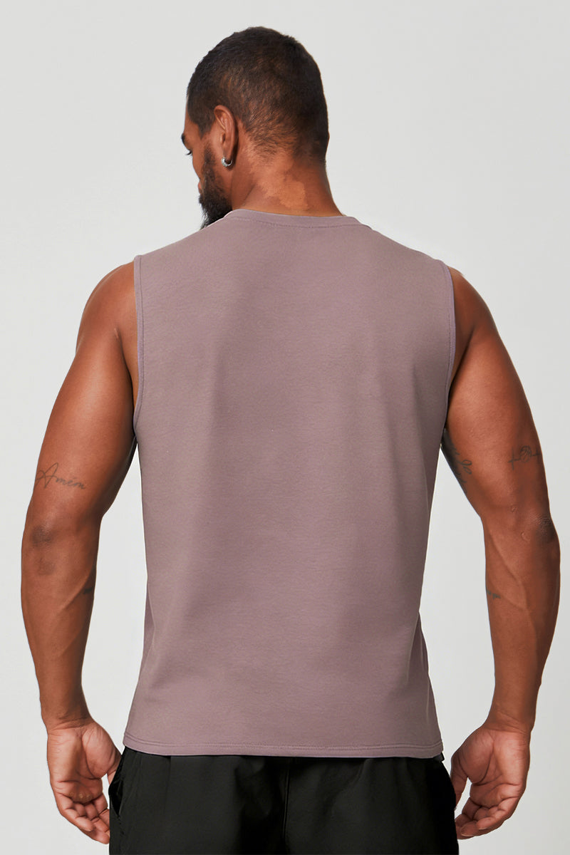 Men's Summer Cool Breathable Wide Strap Sleeveless Tank Top