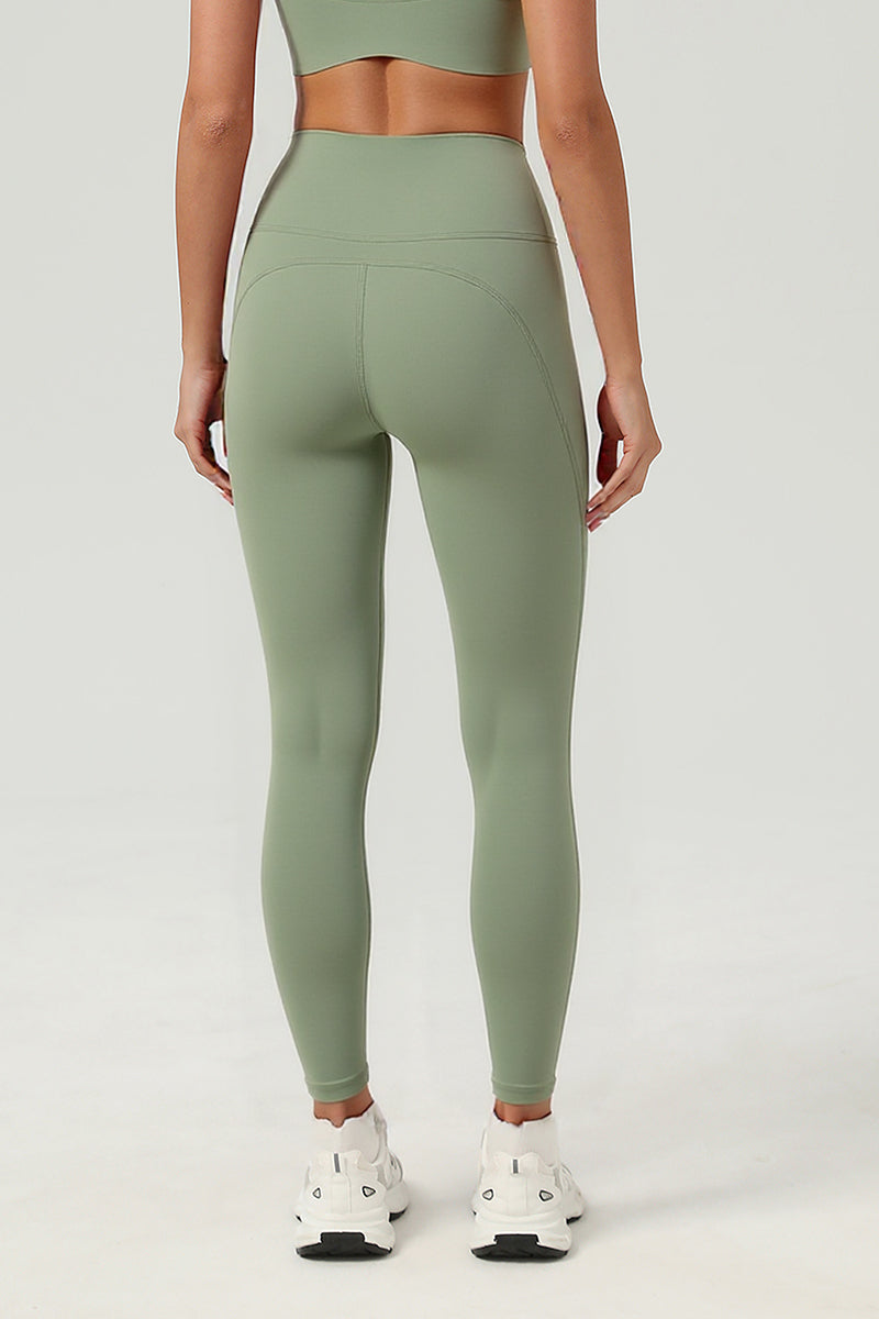 Women's Athletic Cross-waist  Slimming Yoga Leggings