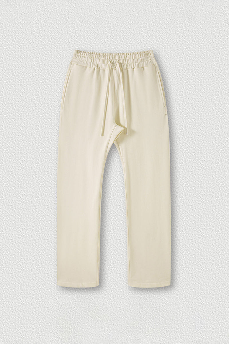 Men's loose straight-leg athletic trousers