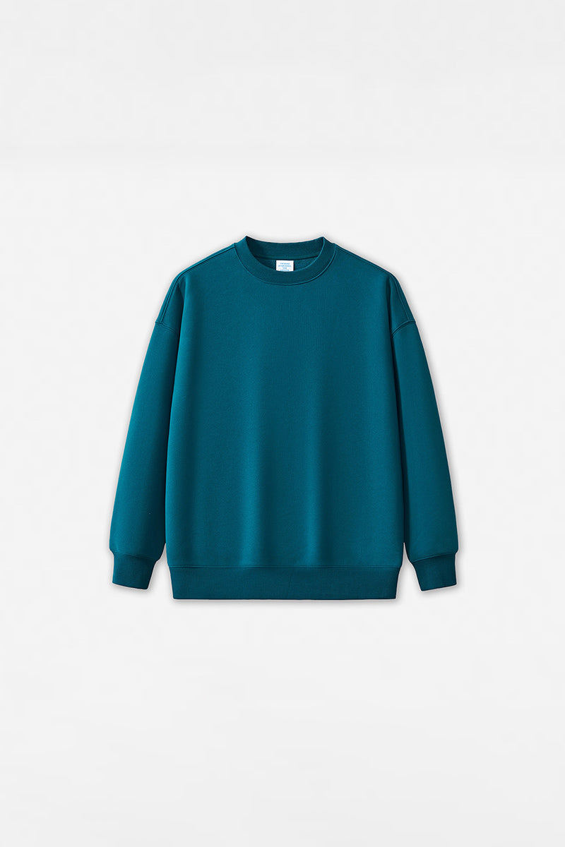 Unisex Loose Solid Color Sweatshirt