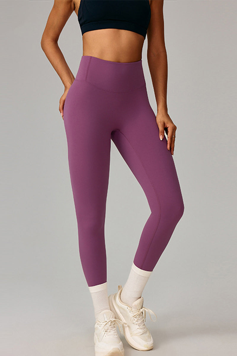 Women High-Waist Quick-Dry Pleated Buttocks Lift Leggings