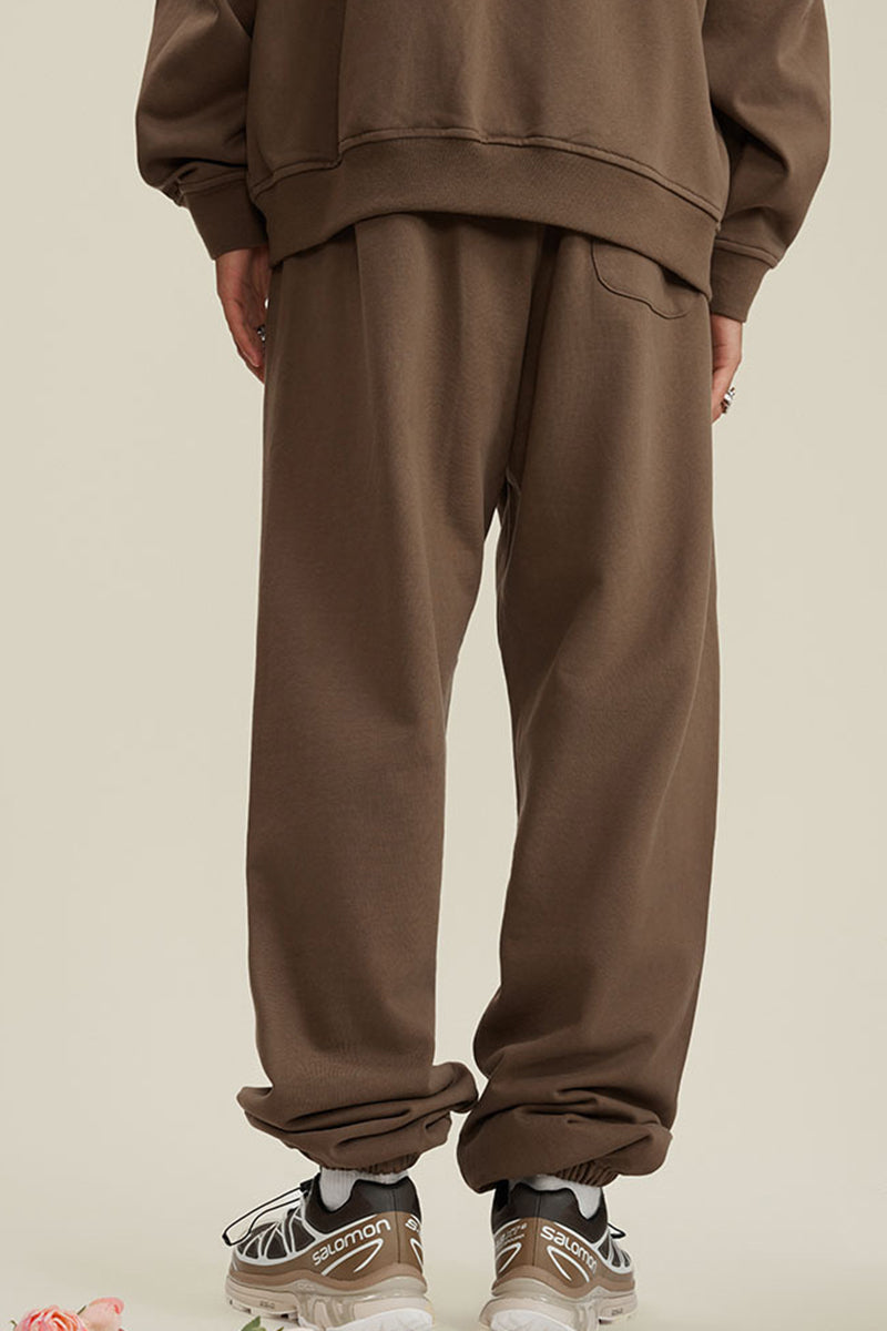 Teen Solid Color Heavyweight French Terry Joggers