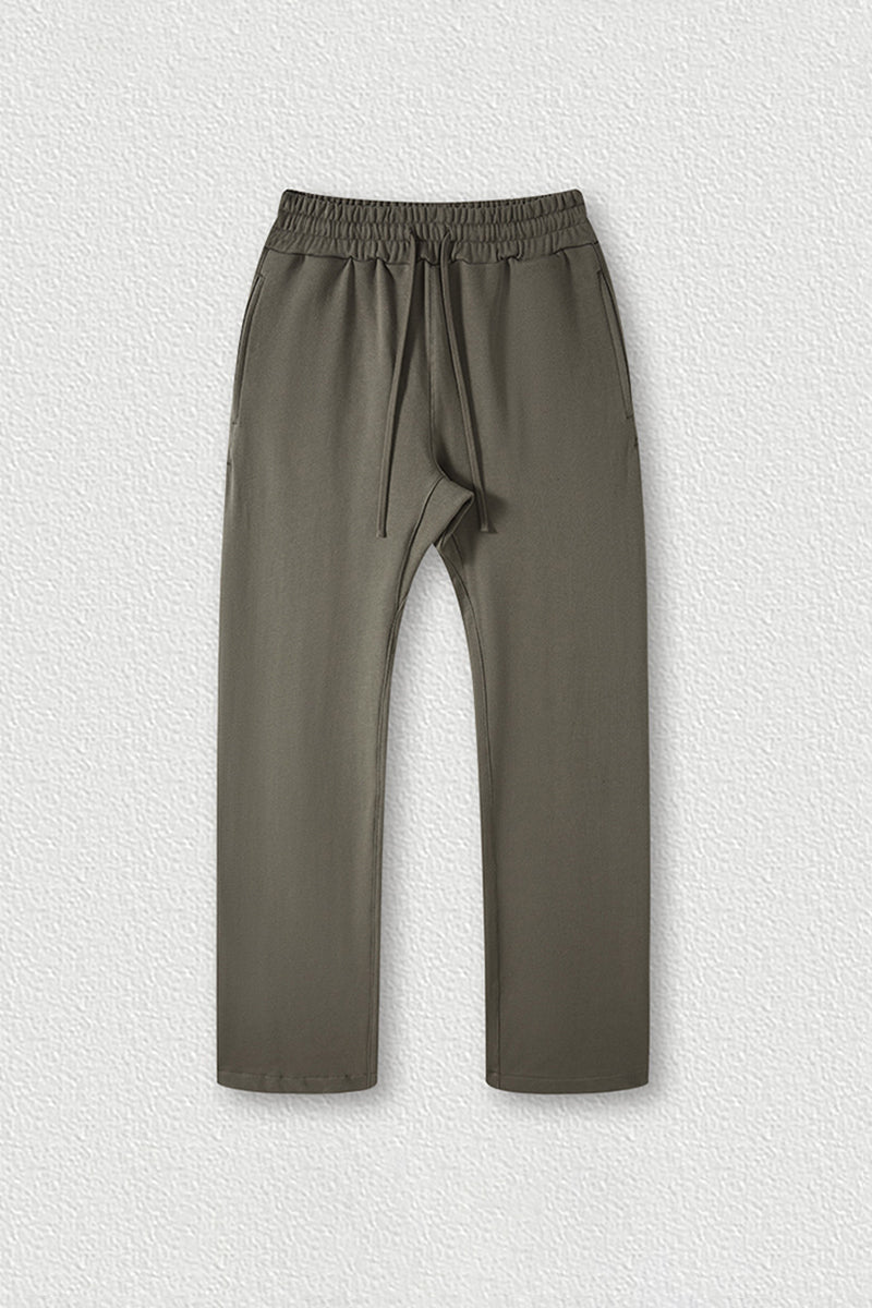 Men's loose straight-leg athletic trousers