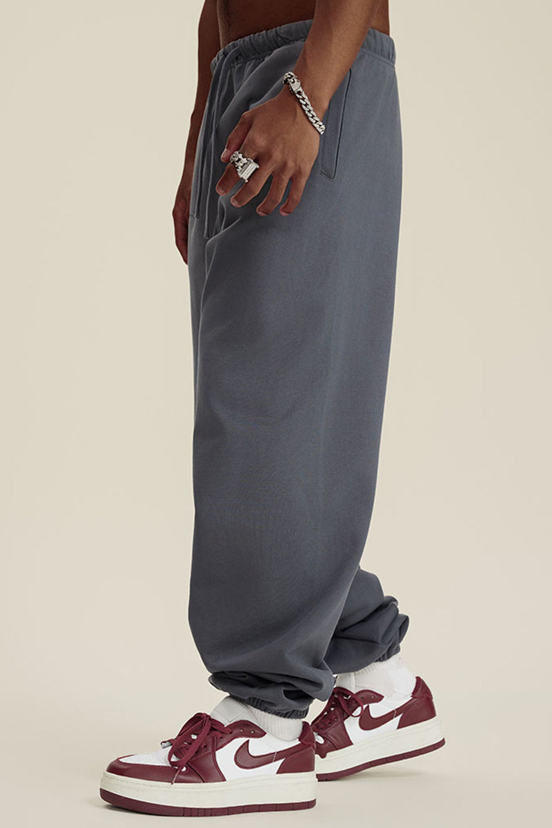 Teen Solid Color Heavyweight French Terry Joggers