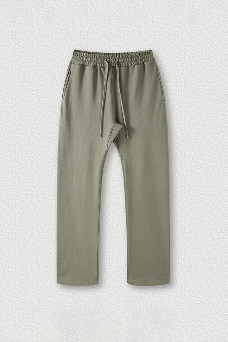 Men's loose straight-leg athletic trousers