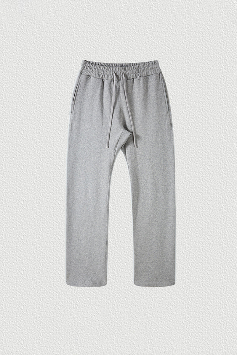 Men's loose straight-leg athletic trousers