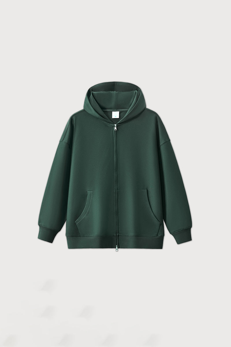 Unisex Zipper Hooded Street Style Zip Jacket
