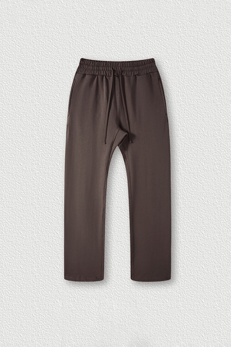 Men's loose straight-leg athletic trousers