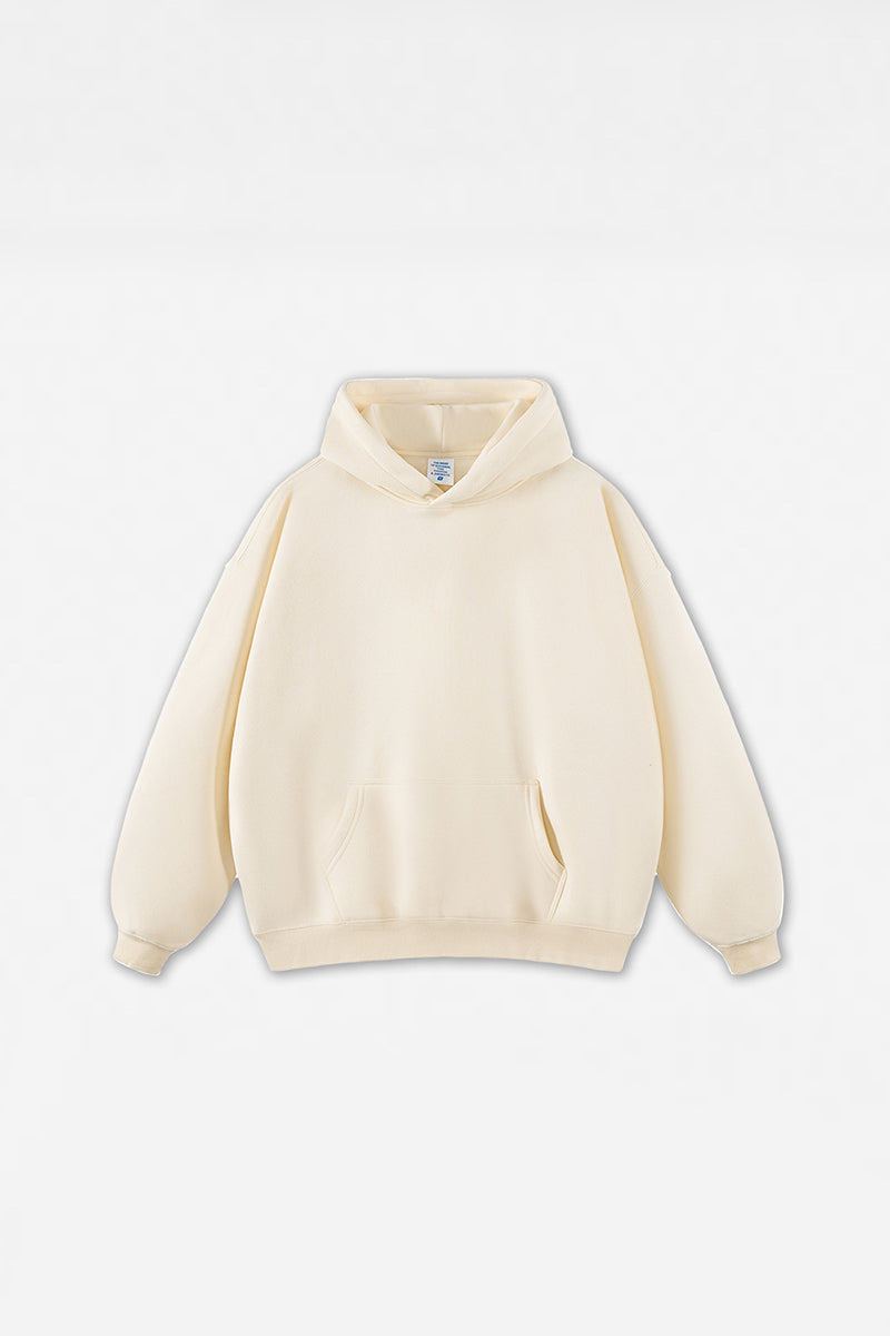 Unisex Solid Color Loose Hoodie
