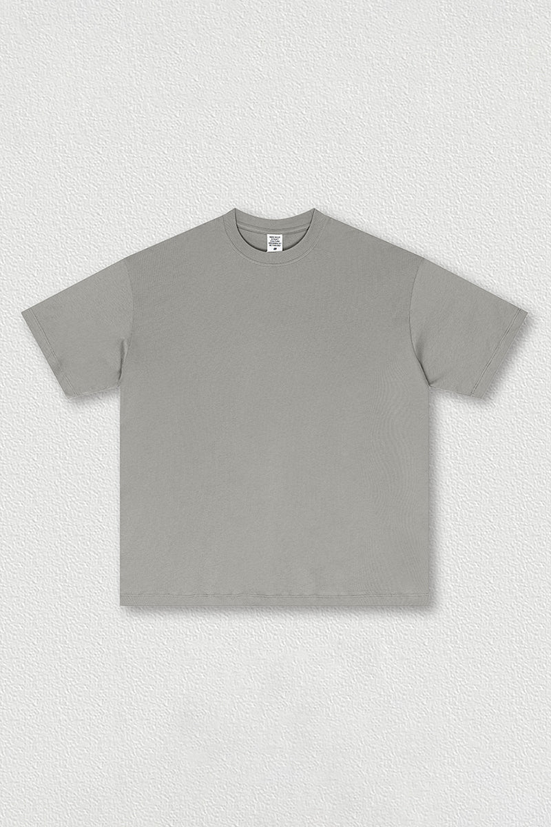 Solid color short sleeves
